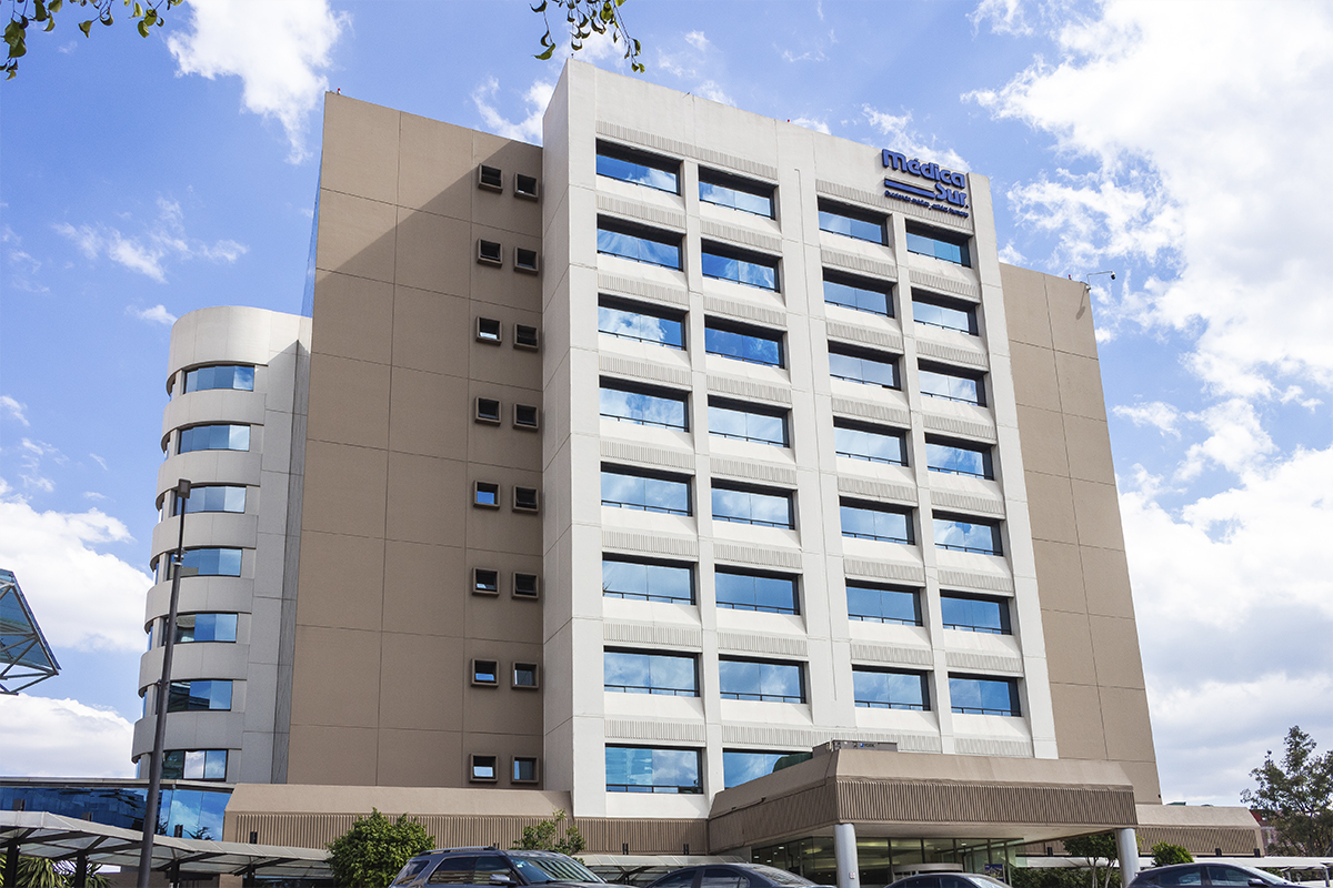 Exteriores Torre II Médica Sur Copyright